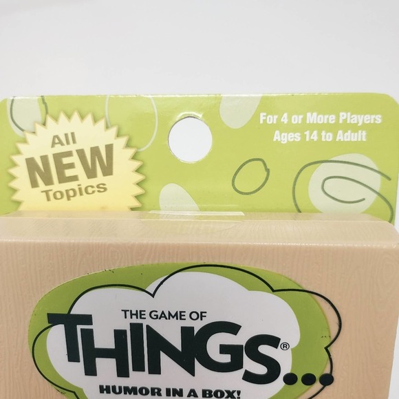 🔴3/$25 NEW "The Game of Things" Card Game - Picture 3 of 6